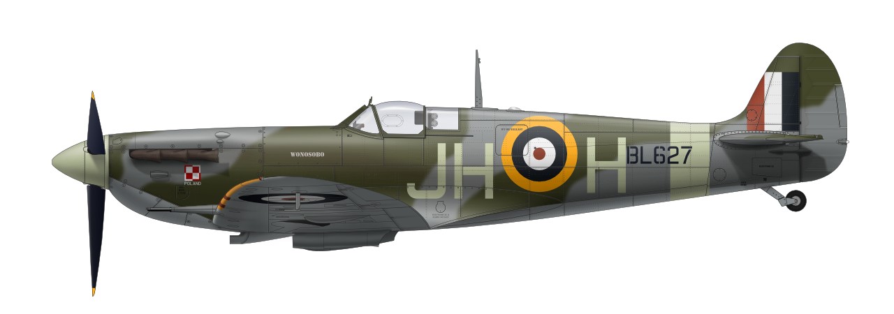Spitfire Mk VB Metall Postkarte hallo REDUCED TO CLEAR Minizeichen 